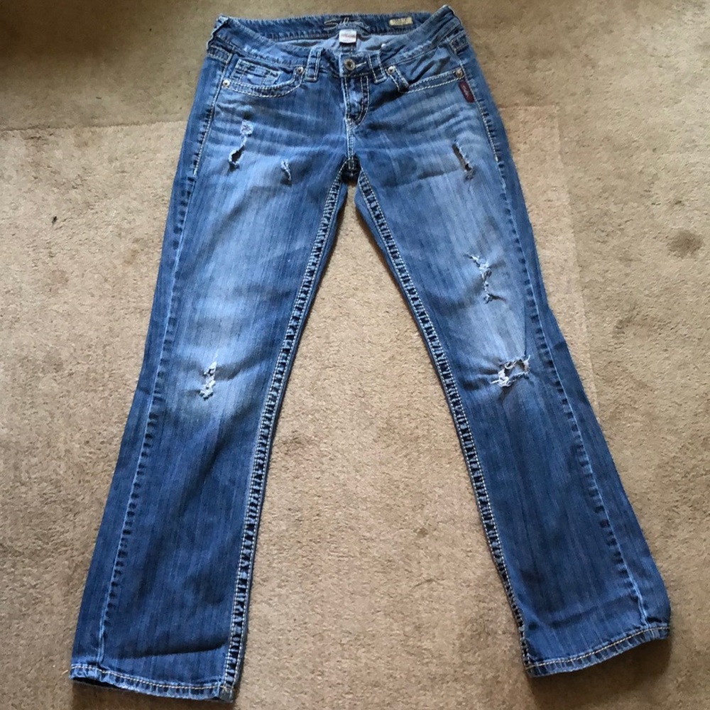 Size W28/L31 Silver jeans